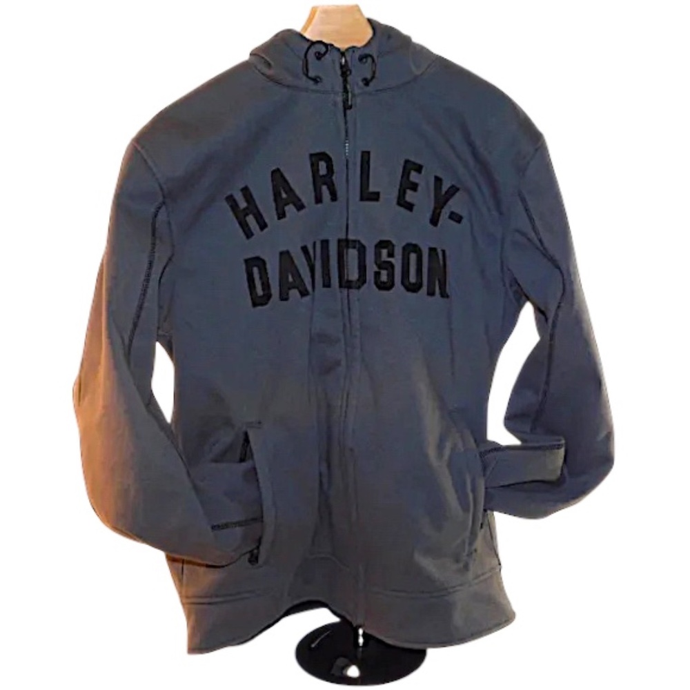Harley-Davidson Genuine MotorClothes Black Riding Jacket‎ – NWT Size Large